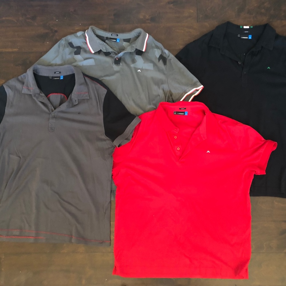 J. Lindeberg Polo Bundle (4 Shirts)